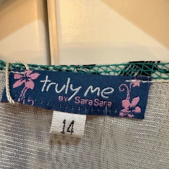 Truly Me by Sara Sara Nordstrom Brand Girls 14 NWT - Picture 3 of 6